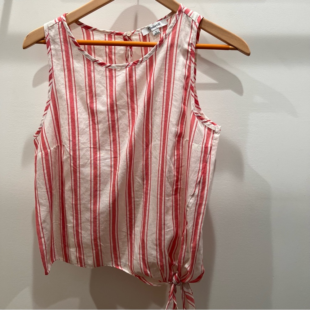 Madewell Side Tie Tank